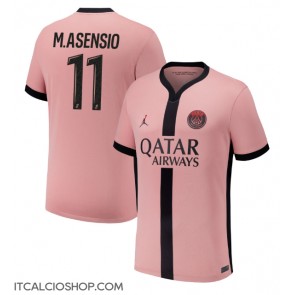 Paris Saint-Germain Marco Asensio #11 Terza Maglia 2024-25 Manica Corta